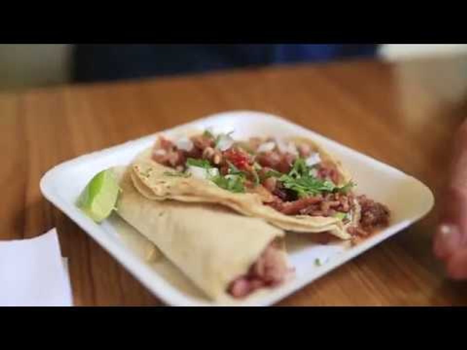 Tacos 'Ramiro' en el Gourmet Callejero de ¡Pásala!