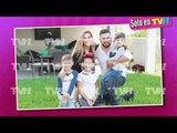 Américo Garza en familia confirma que sus hijas le dicen mamá a Karla Panini