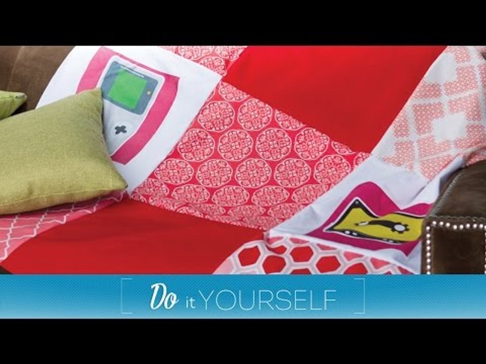 DIY frazada retro