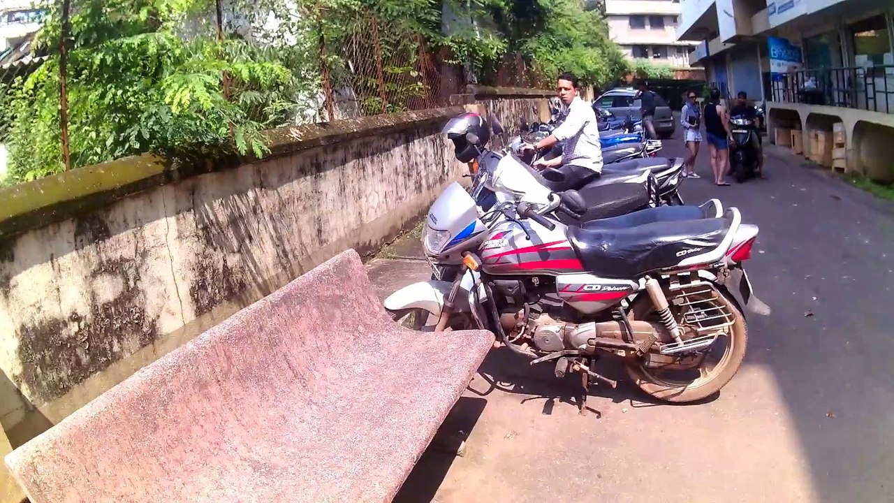 Goa Day 1 Caught by Goa Police | Margaon to Carmona Beach