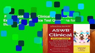 Full E-book  ASWB Clinical Study Guide: Exam Review   Practice Test Questions for the Association