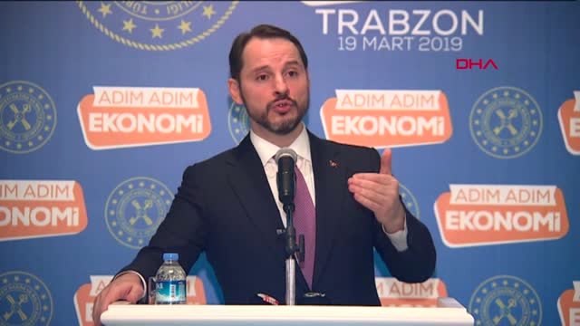 Trabzon Bakan Albayrak 2019 Yılında Enflasyonda Tek Haneli Rakamları Göreceğiz.-Tamamı Ftp'de