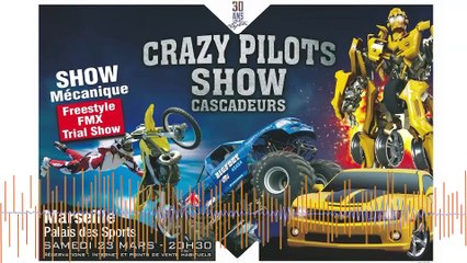 interview de Stéphane Pontacq pour "Crazy Pilots Show" le 23 mars 2019 à Marseille