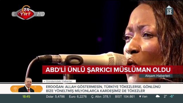 ABD'li ünlü şarkıcı Müslüman oldu