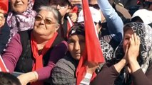 Meral Akşener Antalya mitinginde Erdoğan'ın görüntülerini izletti
