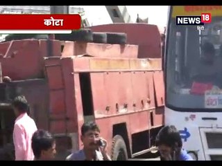 कोटा में दर्जन टापरियां जल कर राख हुईं, मजदूर परिवार भटकने को मजबूर