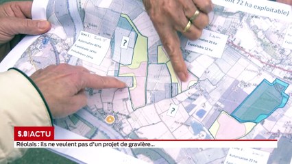 Réolais : ils ne veulent pas d'un projet de gravière