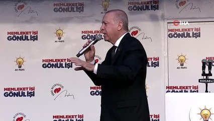 Cumhurbaşkanı Erdoğan: "Kocaeli'ne 17 Yılda 27 Katrilyon Yatırım Yaptık"