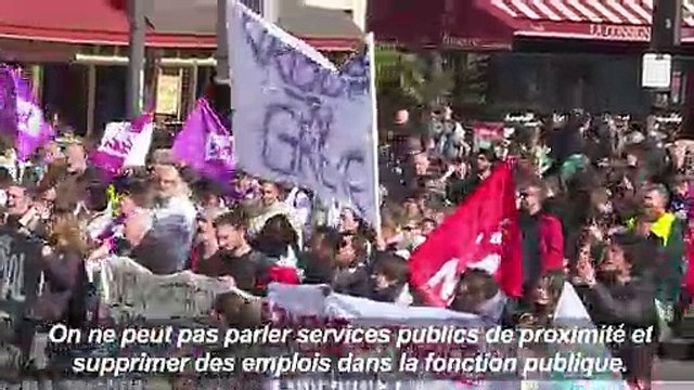 Journée d'action CGT/FO: plusieurs milliers de personnes à Paris