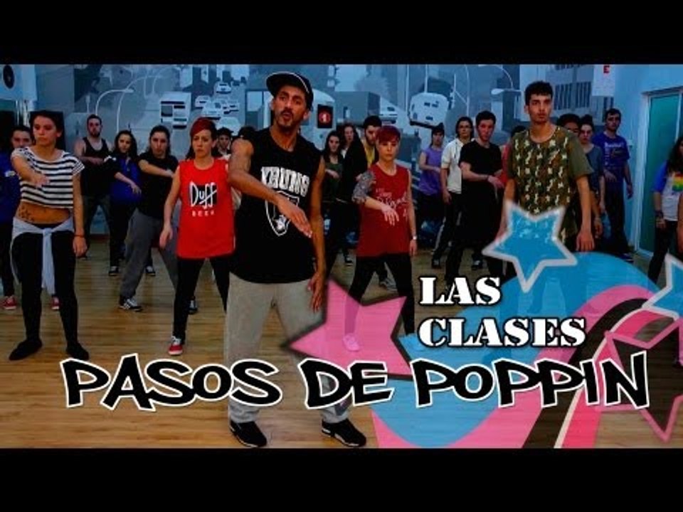 Pasos de popping. Coreo de popping con Said