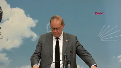Ankara CHP Parti Sözcüsü Faik Öztürk, Açıklama Yaptı