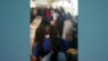 Vídeo mostra alunos brigando em colégio estadual no Centro