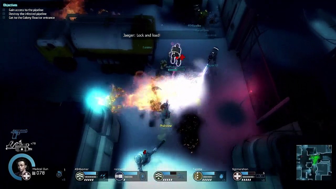 ~Don't hate the flamethrower bro~ Alien Swarm: Reactive drop - Part 3