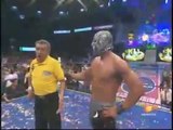Cuando Felino perdió la máscara en lucha contra La Sombra (Andrade Cien Almas de WWE).