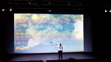 Le spectacle Volcano Drones nouveauté de la saison 2019 de Vulcania