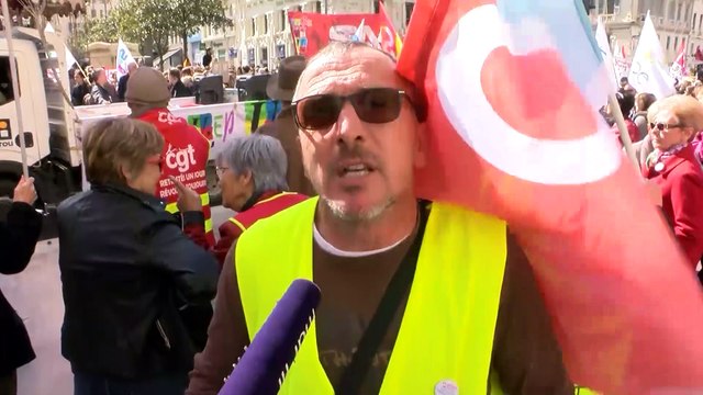 Manifestation à Marseille : un cocktail de gilets