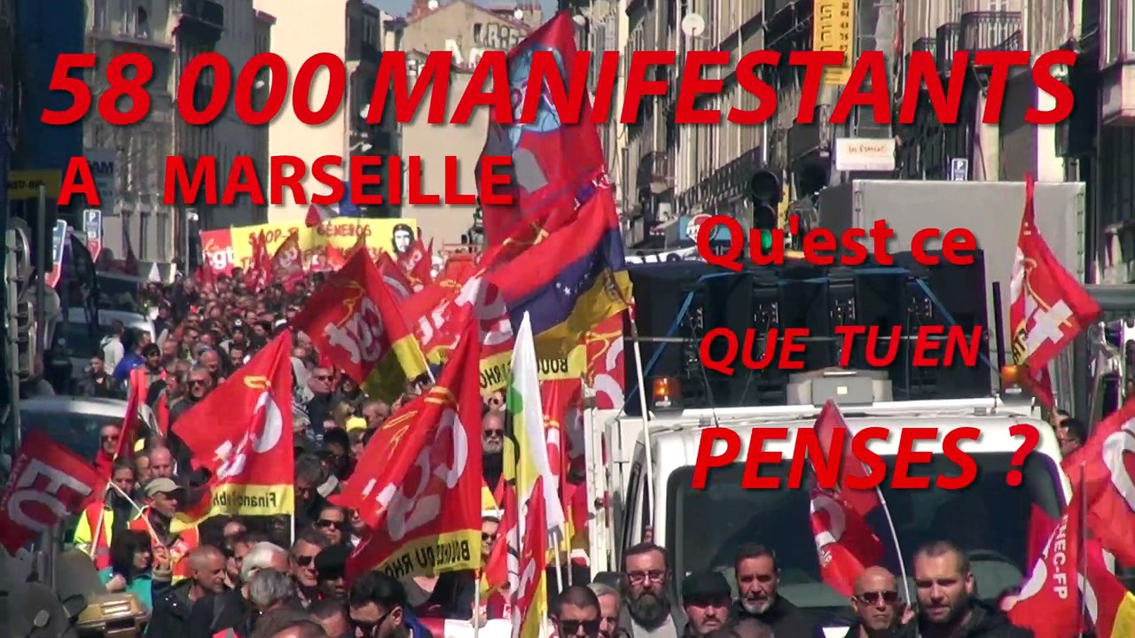58 000 Manifestants