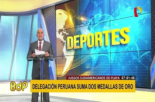 Delegación peruana suma dos medallas de oro en Suramericanos de Playa en Argentina