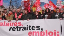 Manifestaciones sindicales en París reclaman subidas salariales