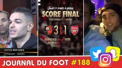 RABIOT en boite après la défaite du PSG, BEN ARFA tacle EMERY, l&#39;exploit de RENNES face à Arsenal