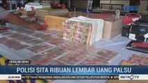 Polisi Sita Ribuan Lembar Uang Palsu di Sleman