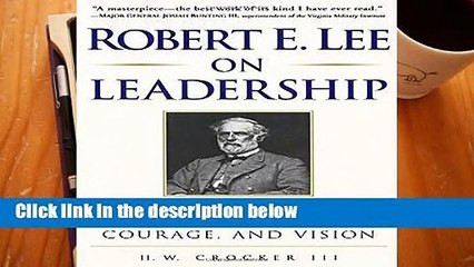 Full version  Robert E. Lee on Leadership  Best Sellers Rank : #3