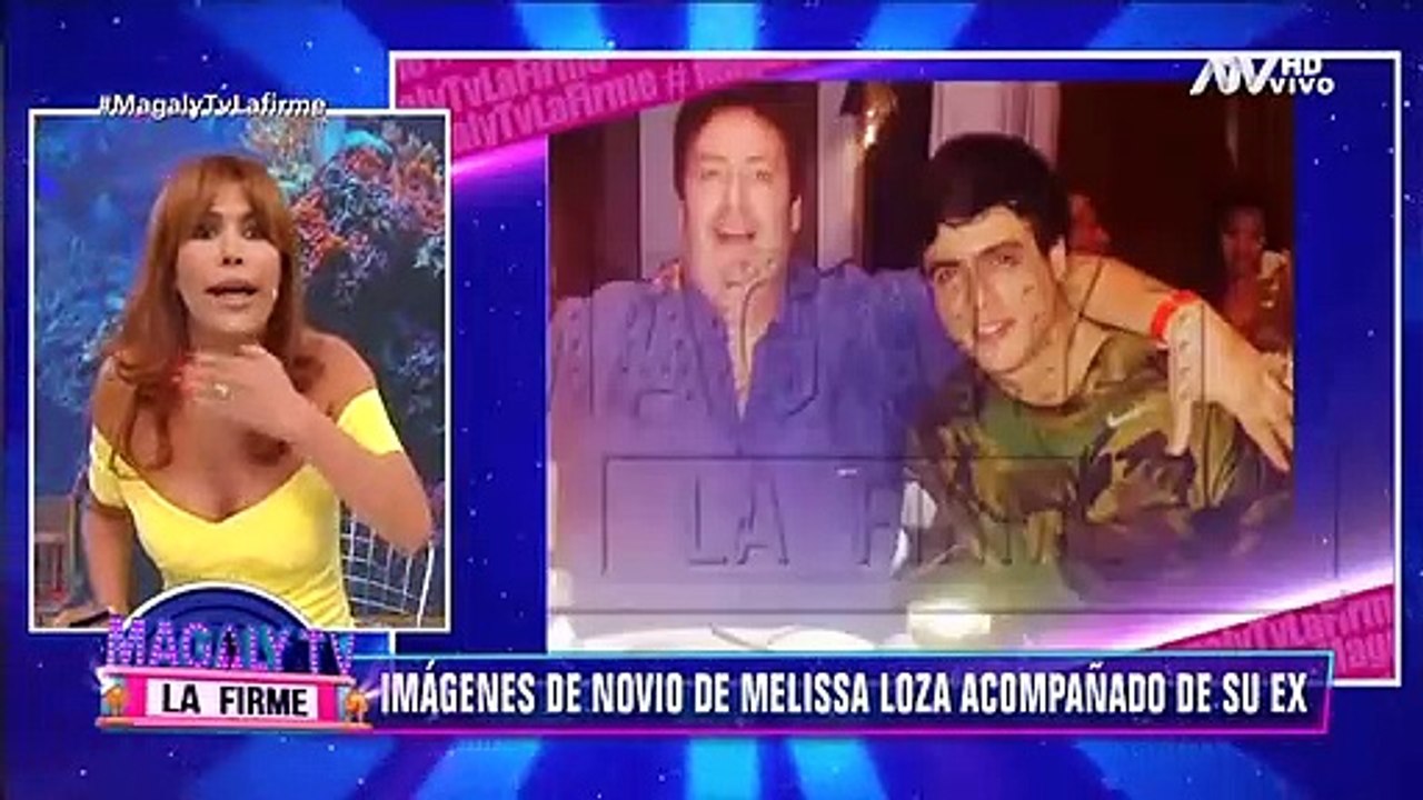Muestran más fotos del novio de Melissa Loza con su ex