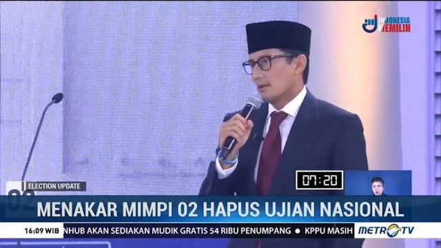 Rencana Sandi Hapus Ujian Nasional Ditentang Mendikbud