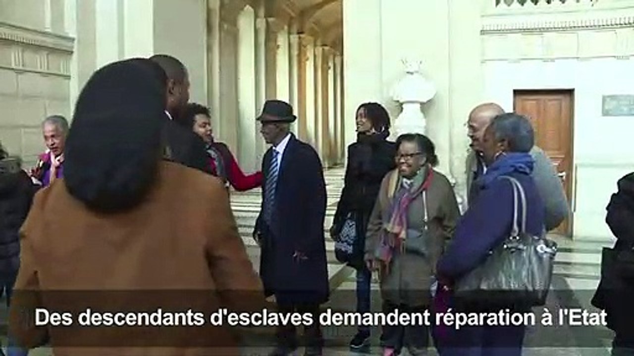 Des descendants d'esclaves demandent réparation à l'Etat