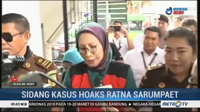 Hari Ini, PN Jaksel Bacakan Putusan Sela Kasus Hoaks Ratna