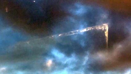 Strange similarity of the phenomenon in the sky and emblems of space agencies