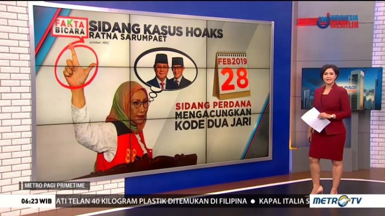 Fakta Persidangan Kasus Hoaks Ratna