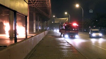Yeni aldığı otomobili test ederken yandı - ADANA