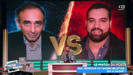 Éric Zemmour VS Yassine Belattar : qui a gagné le match selon TPMP ?