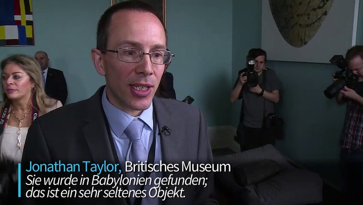 Babylonische Schrifttafel droht Dieben mit Fluch