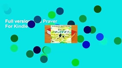 Full version  Sea Prayer  For Kindle