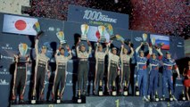Fernando Alonso y Toyota celebran su victoria en Sebring