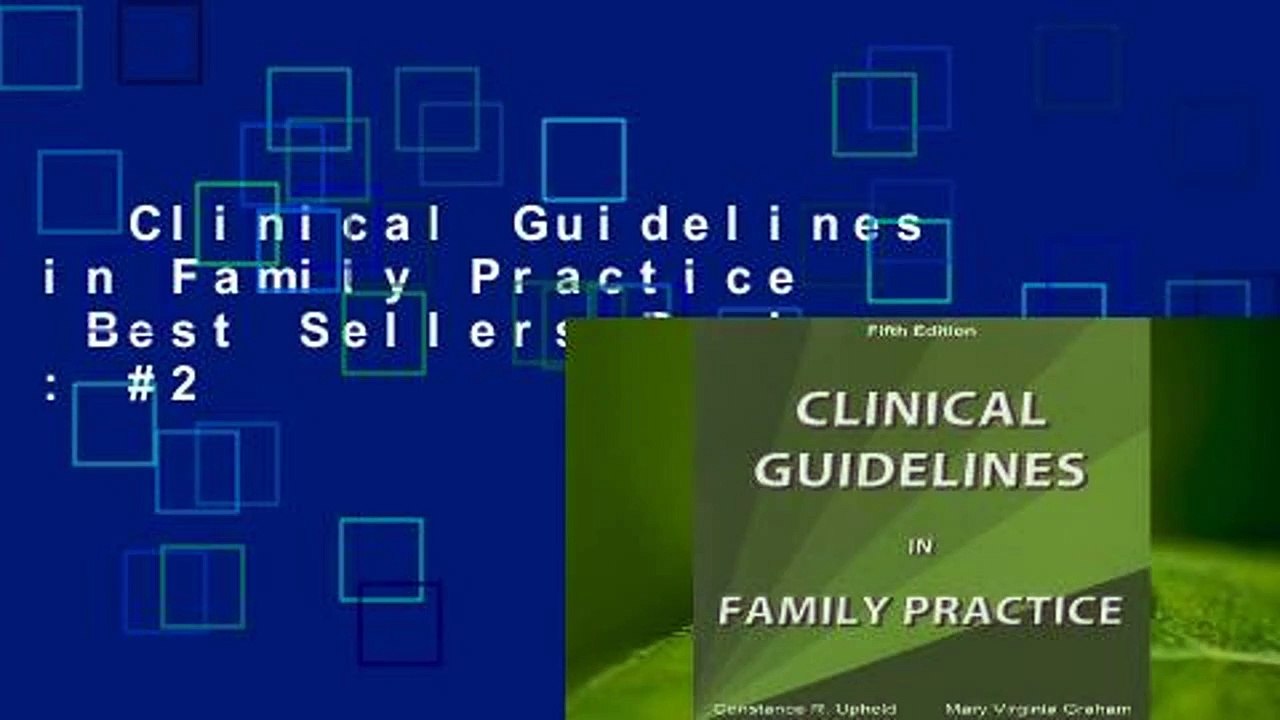 Clinical Guidelines in Family Practice  Best Sellers Rank : #2