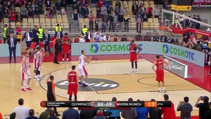 Pokusevski Aleksej's first point at Euroleague