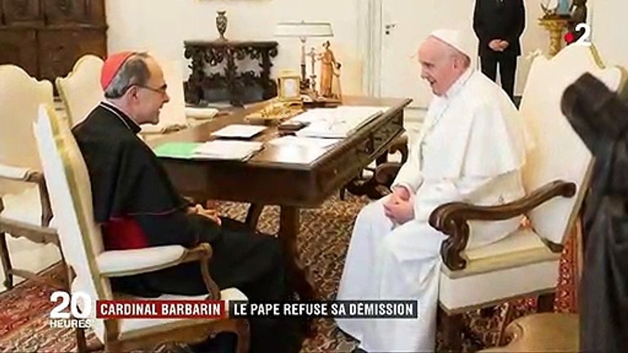 Église : le pape François laisse le choix au cardinal Barbarin