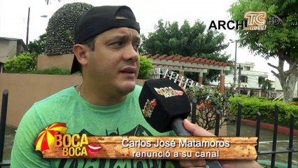 Eduardo Andrade opina sobre la renuncia y regreso de Carlos José Matamoros a su canal