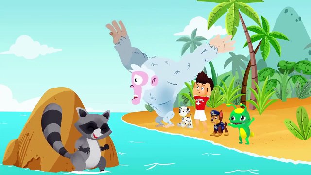 Paw Patrol épisodes complets - Jouer à l'extérieur à l'aire de jeux avec vos amis, c'est super fun!