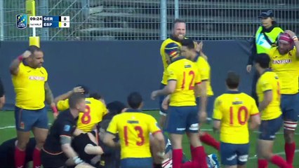 HIGHLIGHTS GERMANY / SPAIN - RUGBY EUROPE CHAMPIONSHIP 2019