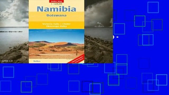Best product Namibia nel. map Victoria Falls-Chobe-Okavango - Nelles Verlag GMBH