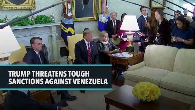 Trump Threatens Tough Sanctions Against Venezuela