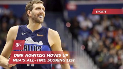 Dirk Nowitzki Is Now One Of The Top NBA Scorers