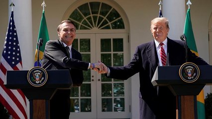 Trump sugere Brasil para membro da NATO