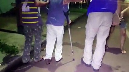Idoso é socorrido pelo Siate na Rua Cuiabá