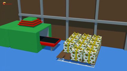 Christmas Truck gives away presents | Toy Factory | Celebration TIR Conveying gifts | fairy Tale