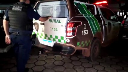 Com chassi de moto pinado, jovem é detido pela Força Rural